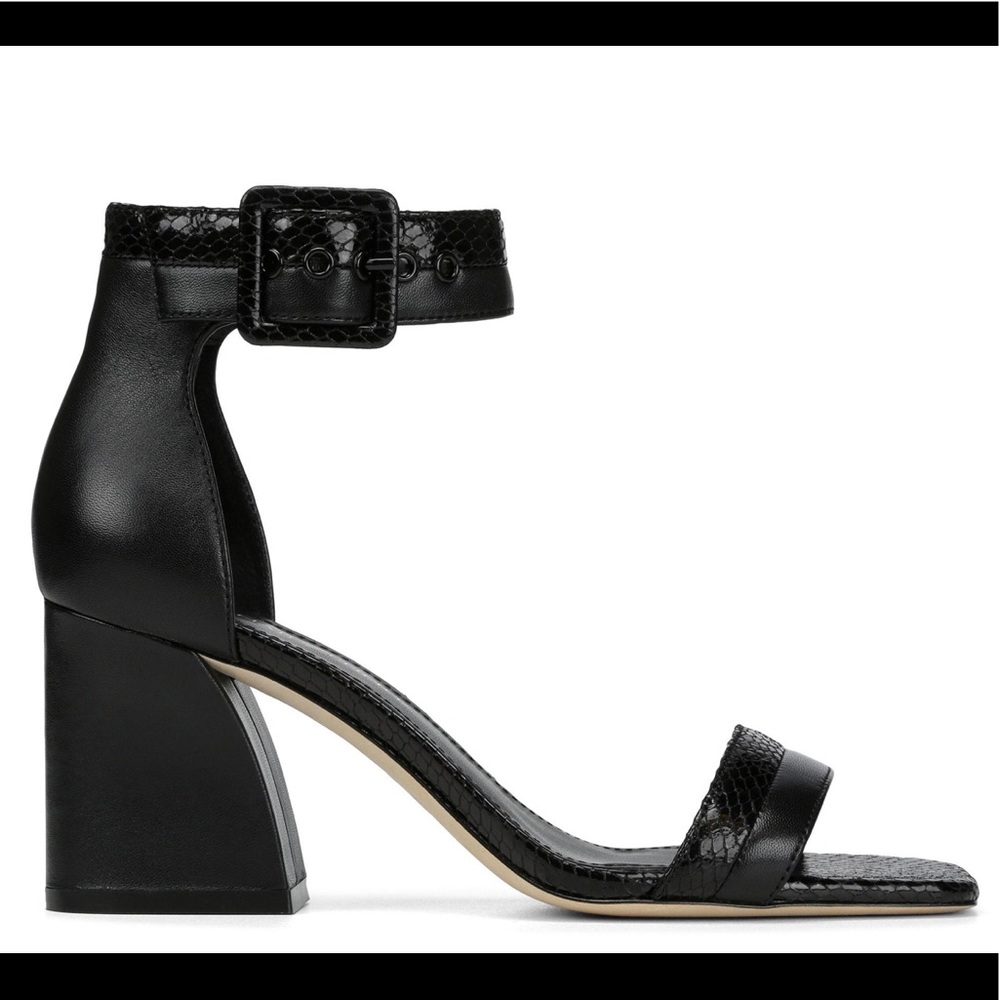 Donald J. Pliner Black Ankle Strap Sandal